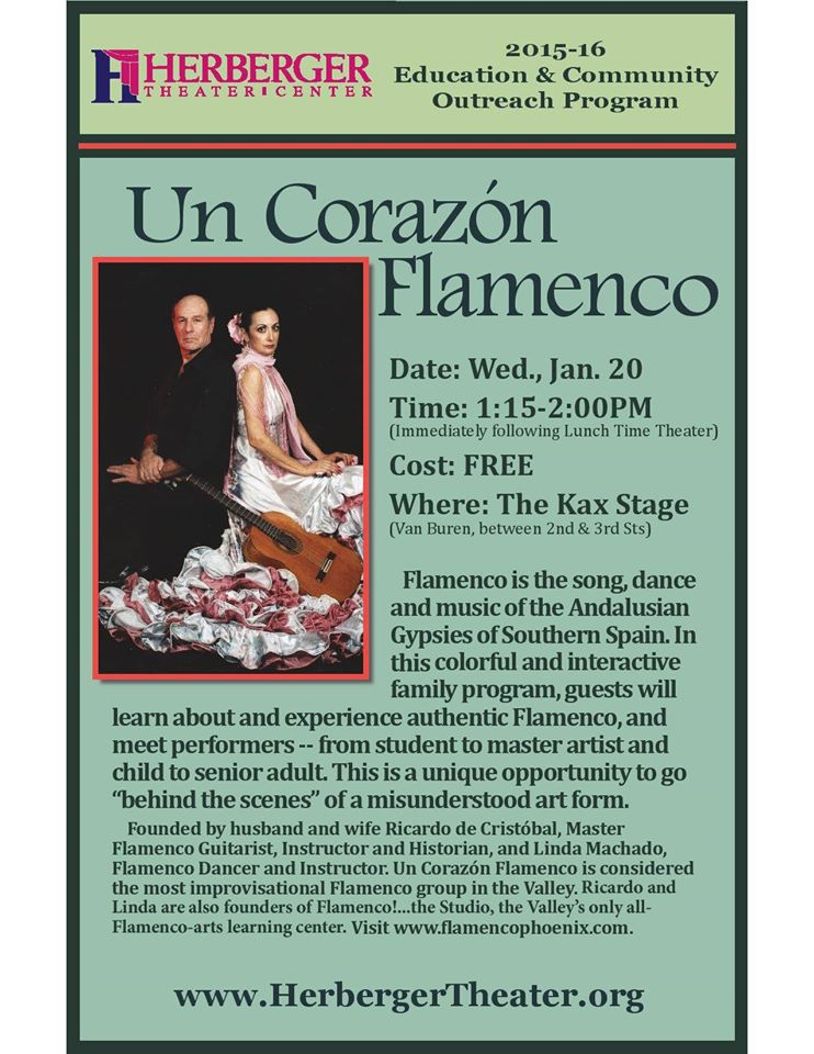 Humanities Project Lunchtime Outing: Un Corazon Flamenco - Free!