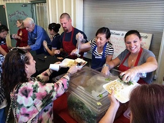 Serving Dinner to Homeless and/or Hungry Arizonans